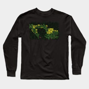 Excavator Flora Long Sleeve T-Shirt